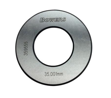 BOWERS XTR12M kontrolring 12,50 mm med UKAS kalibreringscertifikat